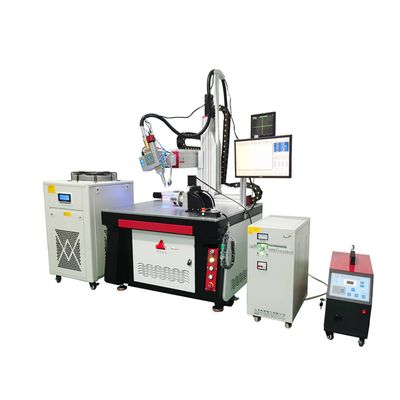5 eixos / 6 eixos Máquina automática de soldagem a laser de fibra de aço inoxidável 1000W 1500W 2000W 3000W