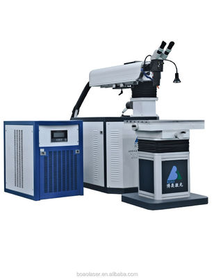 Máquina de Soldadura a Laser de Reparação de Mofo YAG para Ferro Metálico de Aço Inoxidável 200W 300W 400W