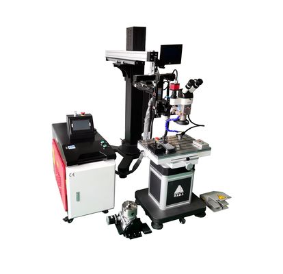 Máquina de solda a laser de molde de fibra de metal CW 1000W 1500W 2000W Para reparação de molde