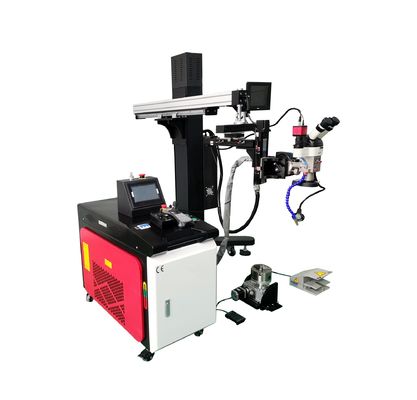 Máquina de solda a laser de molde de fibra de metal CW 1000W 1500W 2000W Para reparação de molde