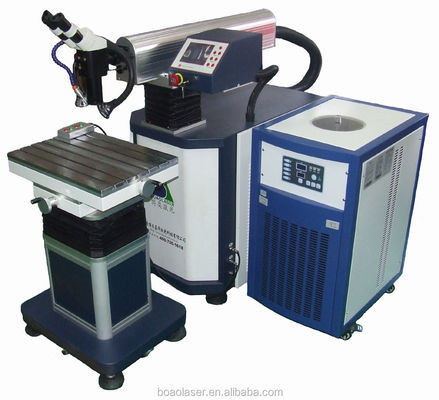 Máquina de Soldadura a Laser de Reparação de Mofo YAG para Ferro Metálico de Aço Inoxidável 200W 300W 400W